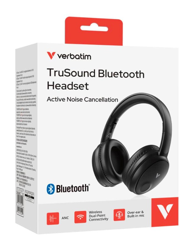 SPV-30200 Verbatim TruSound Bluetooth Headset with ANC