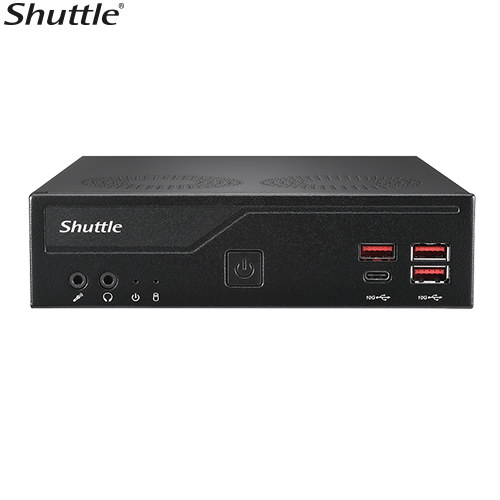 SYS-DB860 Shuttle DB860 Slim Mini PC BareboneIntel ® 65W ARL-S Core Ultra 9/7/5 LGA1851, 1.3L, B860, 2x DDR5(max 96GB), 2x LAN, 2x COM, 8x USB 3.2,