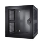 APC NetShelter 13U Wallmount Rack Cabinet Vented Door Double Hinged Server Depth