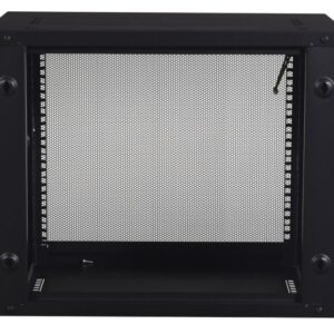 APC NetShelter 9U Wallmount Rack Cabinet Single Hinged Switch Depth Unassembled