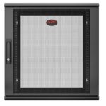 APC NetShelter 12U Wallmount Rack Enclosure Cabinet Single Hinged Switch Depth