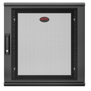 APC NetShelter 12U Wallmount Rack Enclosure Cabinet Single Hinged Switch Depth