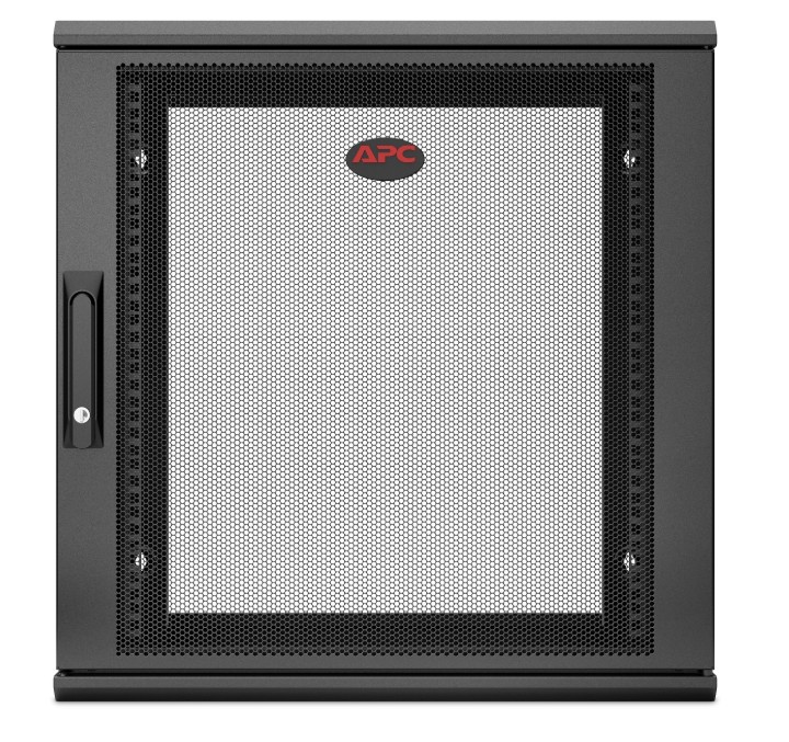UPAPC-AR112SH4 APC NetShelter 12U Wallmount Rack Enclosure Cabinet Single Hinged Switch Depth