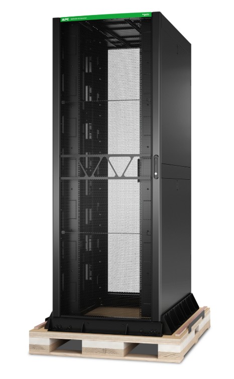 UPAPC-AR9587SPB2 APC NetShelter SX Advanced Rack, High Strength, 48U, 2258H x 800W x 1295D mm, with Shock Package, Black