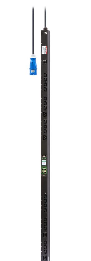 UPAPC-EPDU2132MBO APC Easy Rack PDU, Metered Outlet, 0U, 1 Phase, 7.4kW, 230V, 32A, (20) C13 and (4) C19 outlets, IEC60309 2P+E inlet
