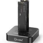 Just You PC Oxhorn Dual Bay M.2 SSD Docking Station USB 3.2 Gen 2×2 M.2 NVMe SSD 16TB 10Gbp Supports Macs Windows Android Linux 2230/2242/2260/2280/22110
