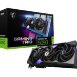 MSI nVidia GeForce RTX™ 5090 32G GAMING TRIO OC, Boost: 2482 MHz, CUDA 21760 Units, 32GB GDDR7, HDMI™ x 1,