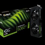 PALIT RTX5060Ti DUAL OC 8G GDDR7 128bit 3-DP HDMI NE7506TS19P1-GB2062D